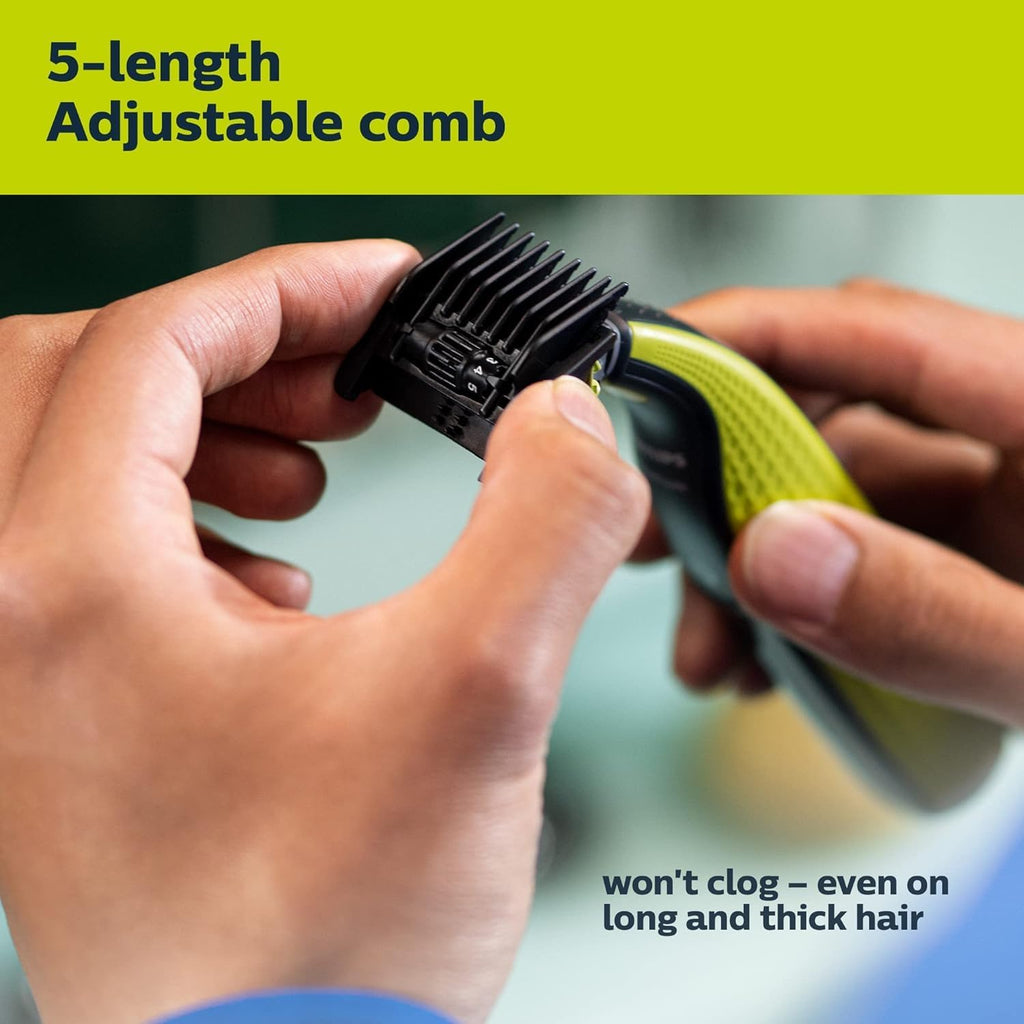 Oneblade 360 Face, Wet & Dry, Trim, Edge & Shave with the 360 Blade, QP2724/22