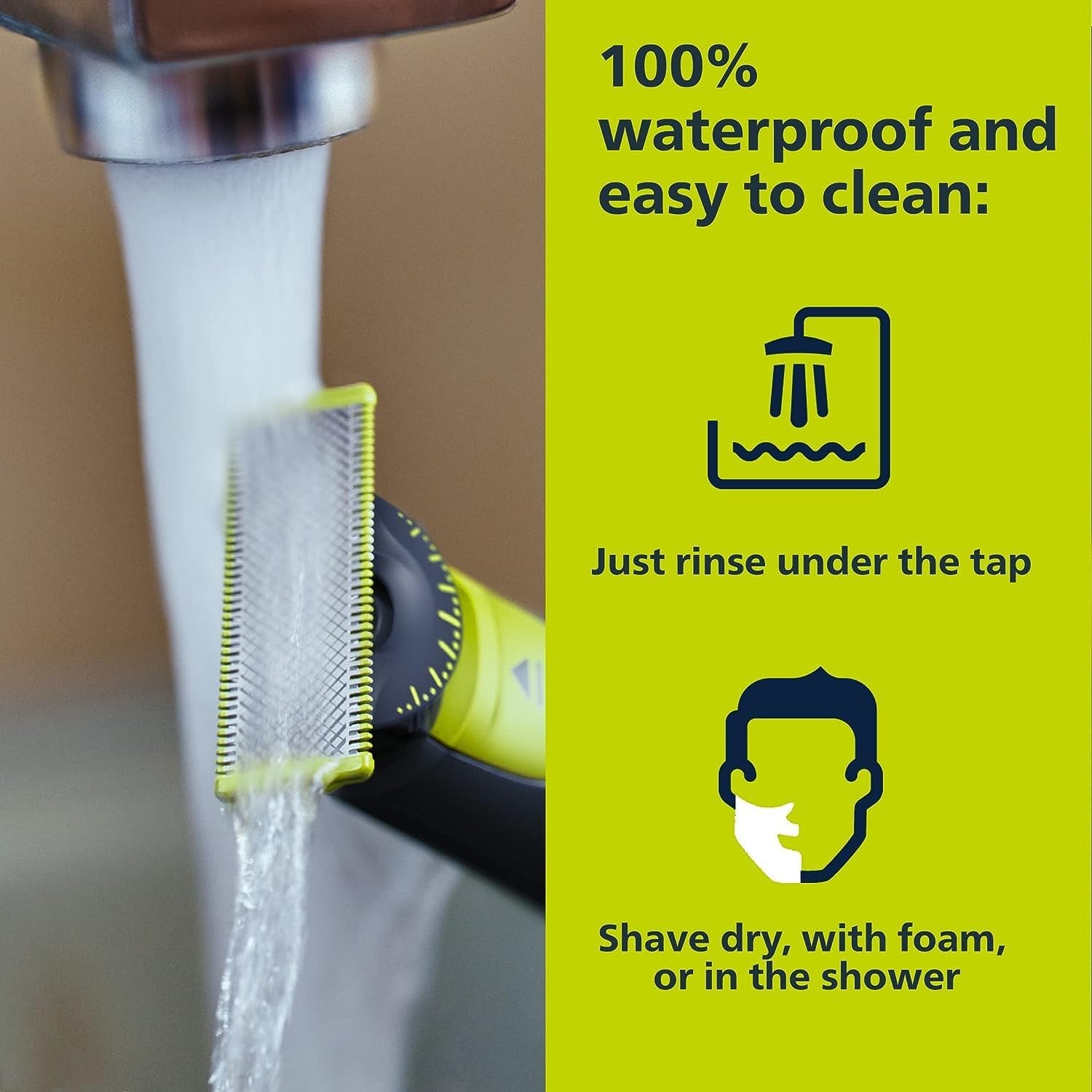 Oneblade 360 Face, Wet & Dry, Trim, Edge & Shave with the 360 Blade, QP2724/22